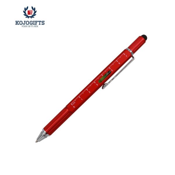 OneTouch Stylus Multi 9 Function Monteverde Red Tool Pen-KOP002